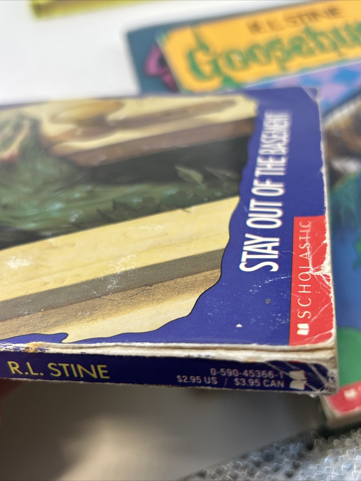 RL Stine Book Lot – 23 Goosebumps Rotten School, Mixed Years, Vintage, 1 Double