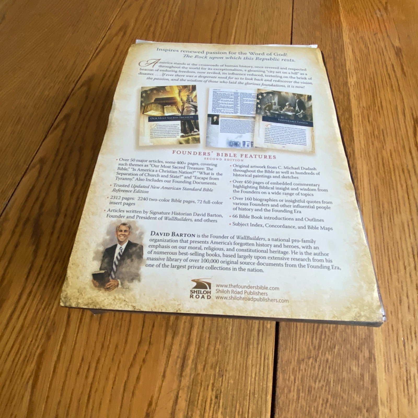 The Founders Bible NASB 2nd Edition Leathersoft Brown