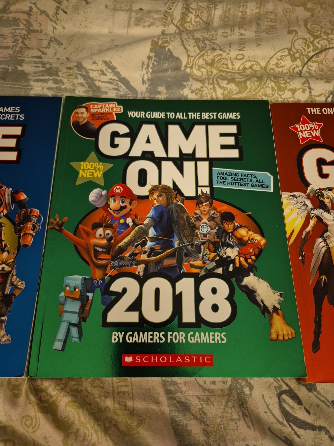 Game On! Collection Of Books From 2017-2019 Complete Set Great Conditions
