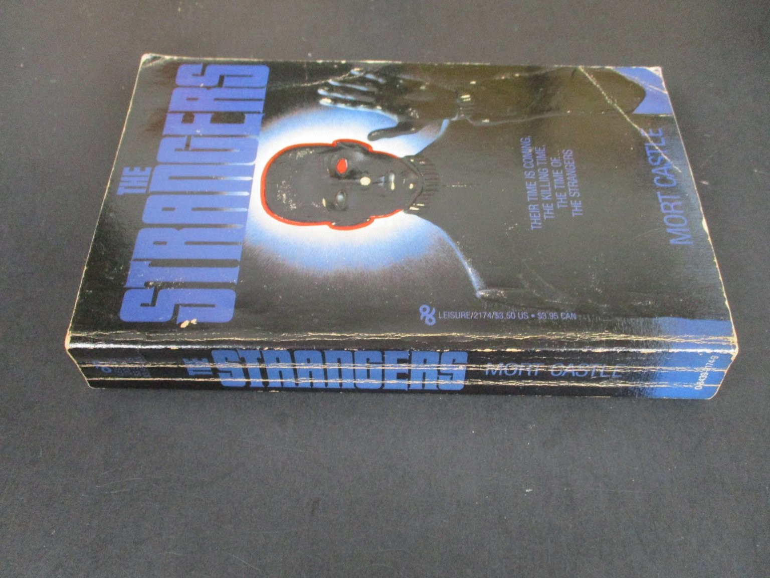 The Strangers Mort Castle 1984 Horror Thriller Sci-Fi Leisure Books Paperback PB