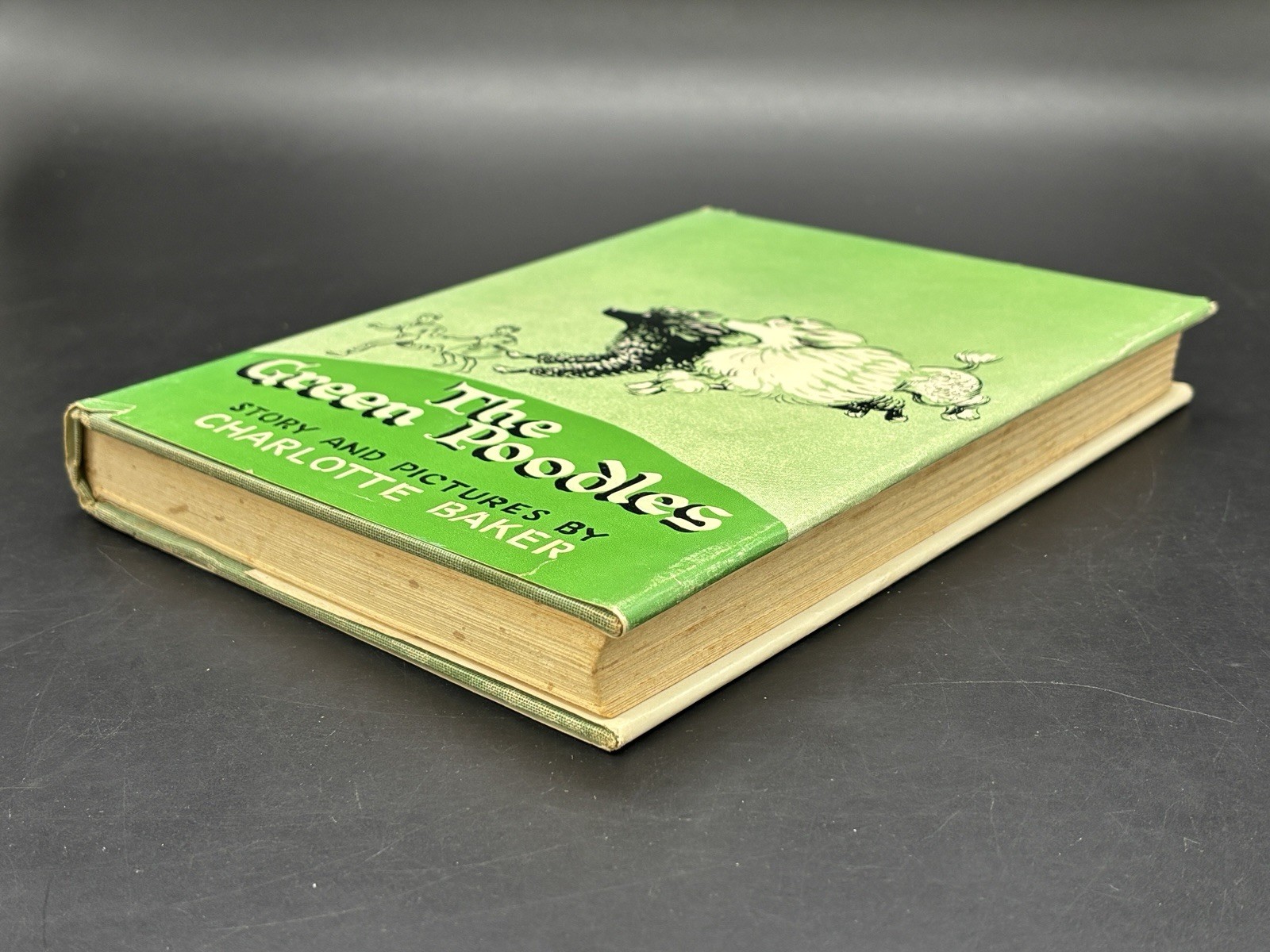 The Green Poodles By Charlotte Baker~1956 TRUE First Edition/First Printing HCDJ