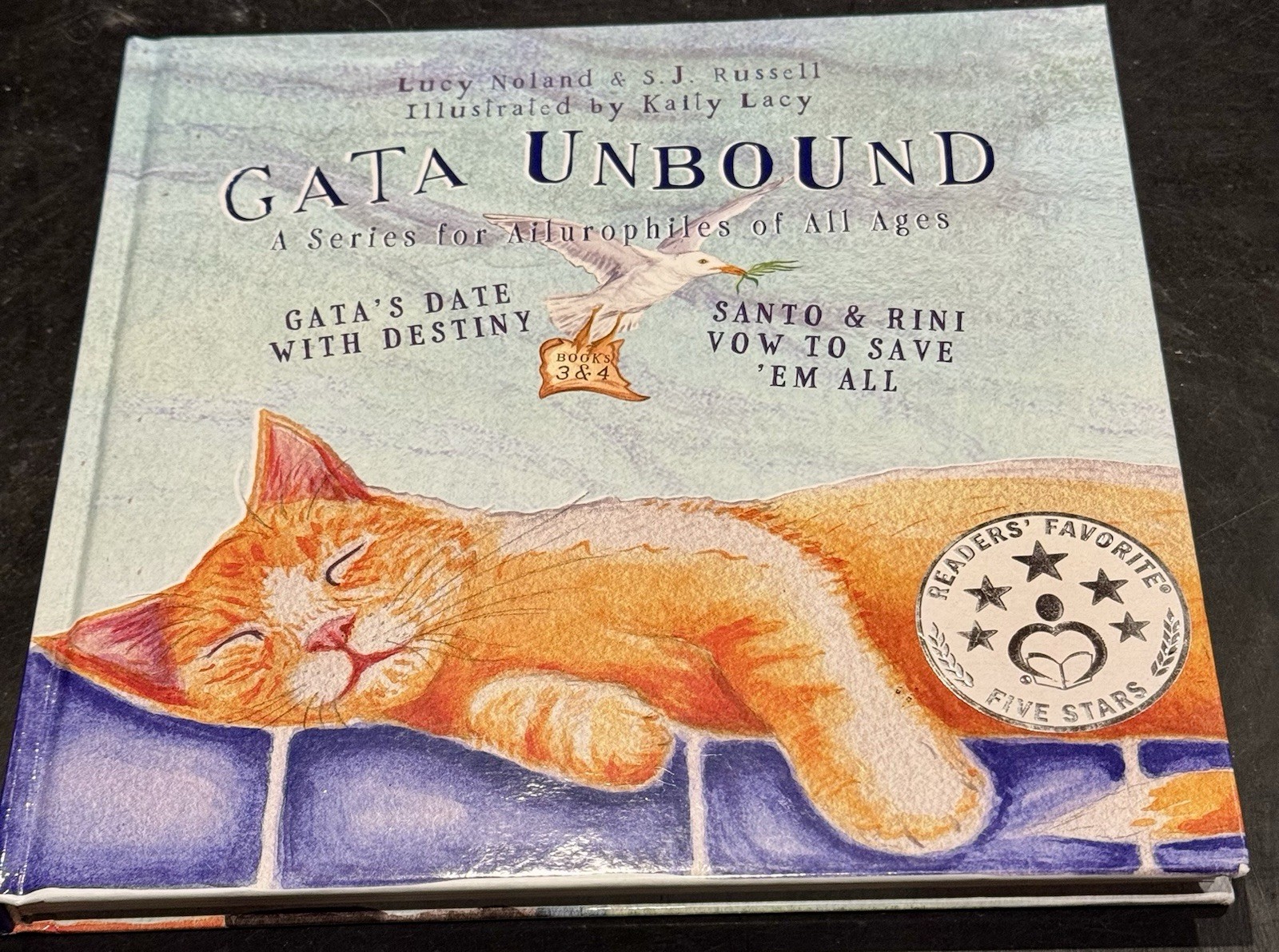 Gata Unbound Lucy Noland S.J. Russell 2020 Hardcover Illustrated Cat Lovers Book