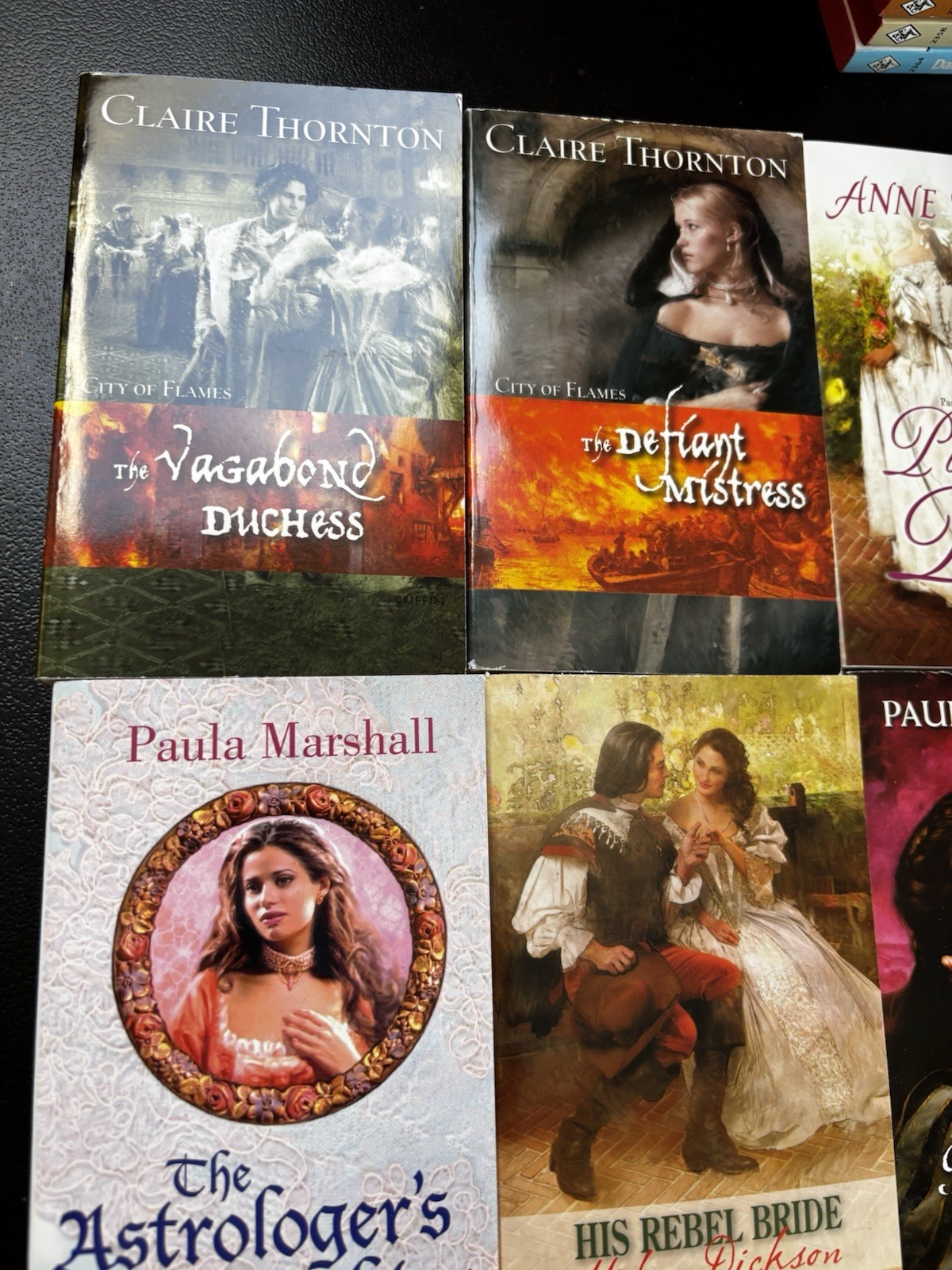 NEW Vintage 2000’s Lot Of 8 Elizabethan Restoration Harlequin Historical Books