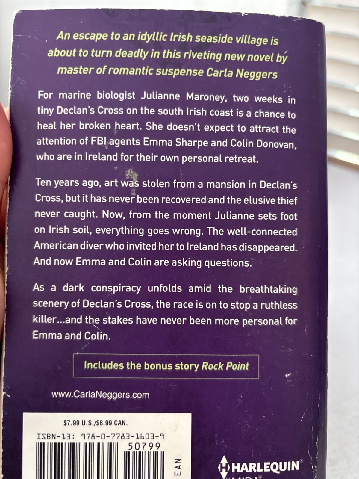 Lot of 10 – Carla Neggers – Harbor Island, On FIre, and More – Free Shipping