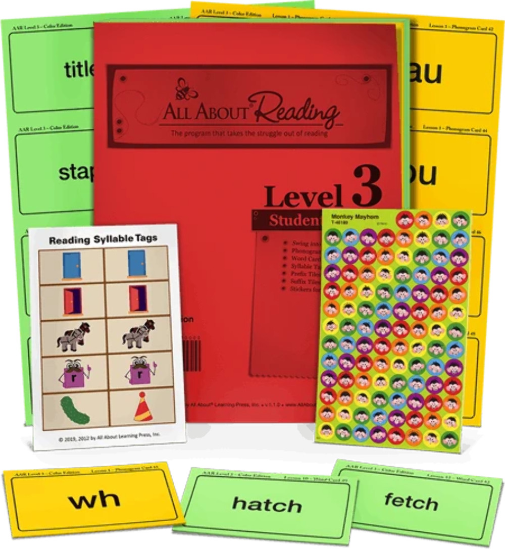 All About Reading Level 3: Student Packet (Color Edition)