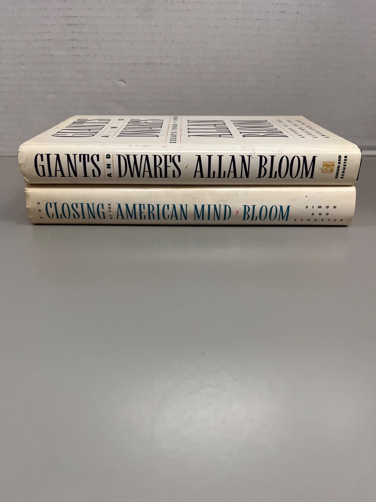 Allan Bloom Lot of 2 Books Hardcover (See Photos for Titles)