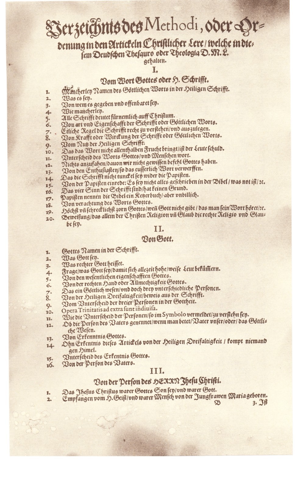 Deutscher Thesaurus Doctor Martin Luther Facsimile of the 1570 Original
