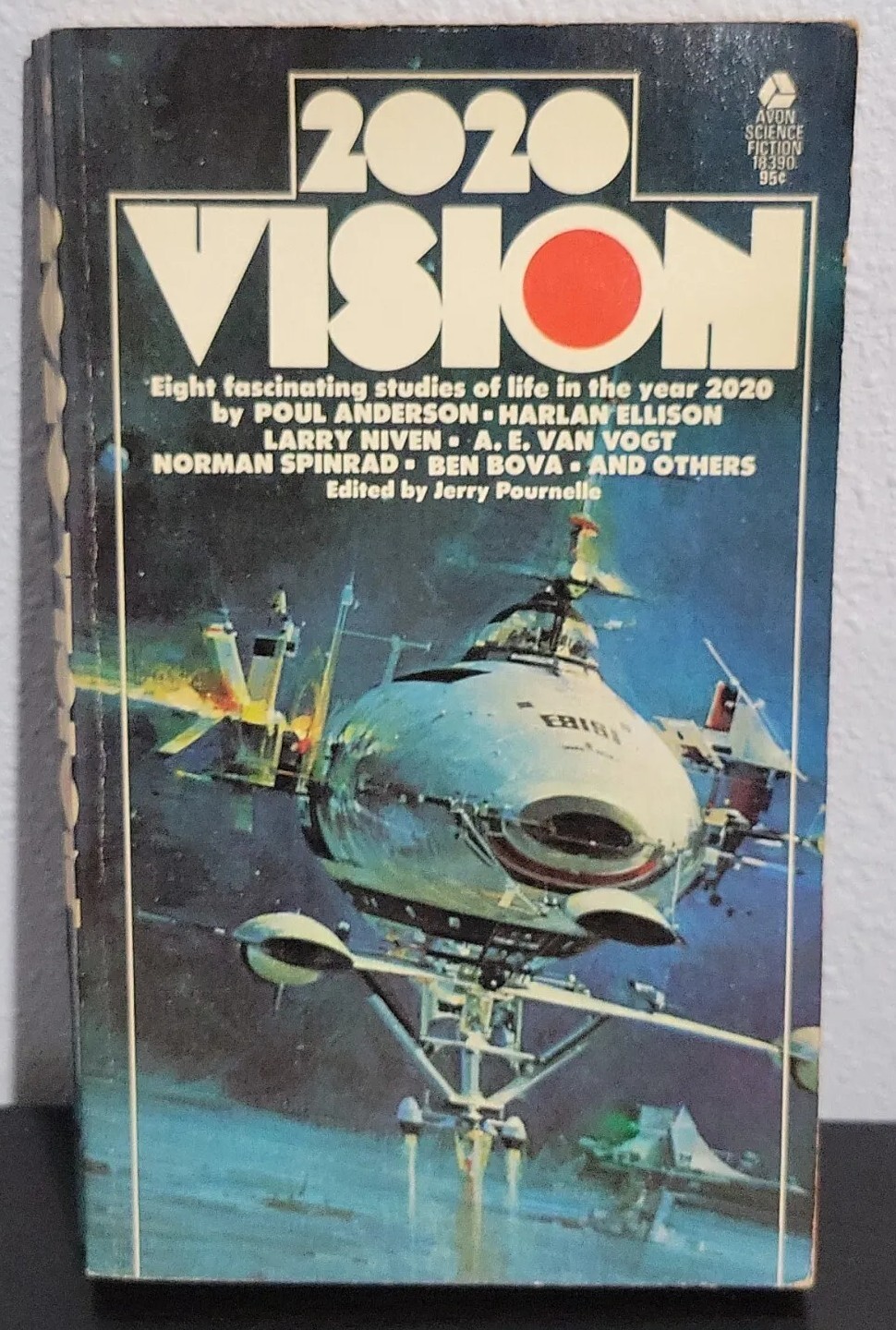 2020 Vision Paperback Avon 1974 1st Printing Sci Fi • Good • Red Edges