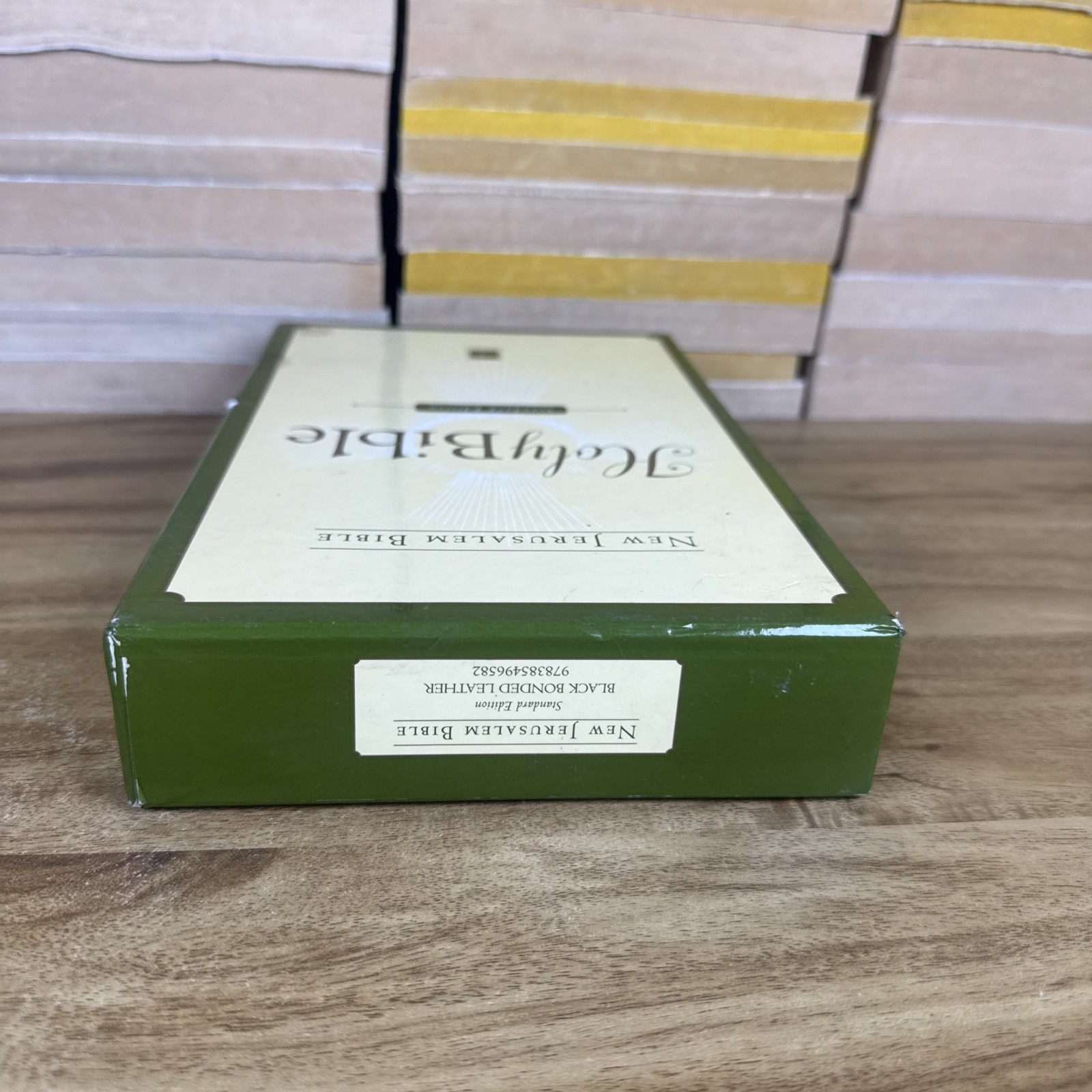 New Jerusalem Bible: Leather Edition Slipcase – Henry Wansbrough Catholic 1999