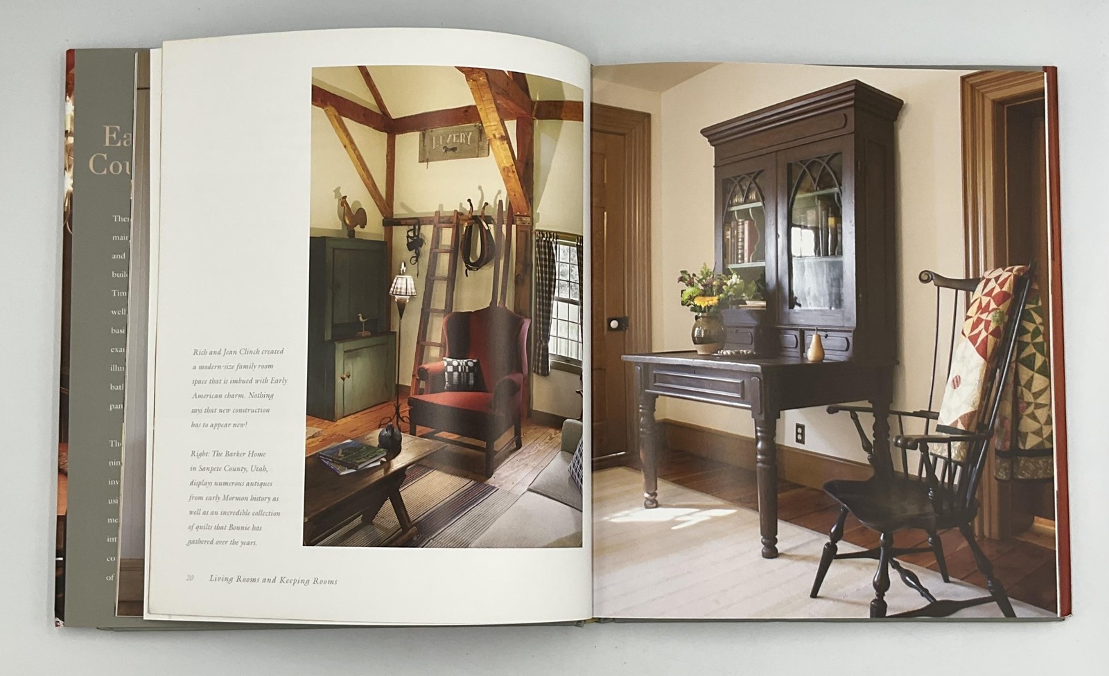 Early American Country Interiors Tim Tanner HC DJ Gibbs Smith 2013 Hong Kong