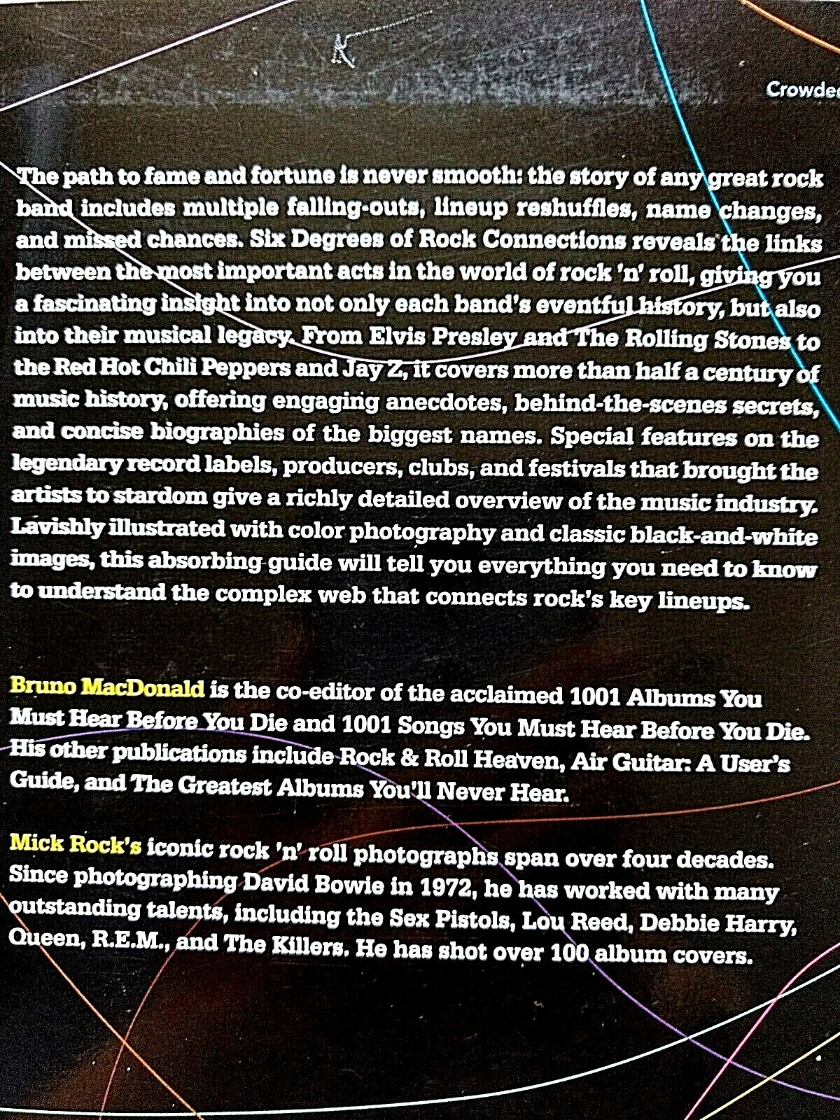 Six Degrees of Rock Connections by B.Macdonald, Paperback, Rock ‚N‘ Roll, 2017