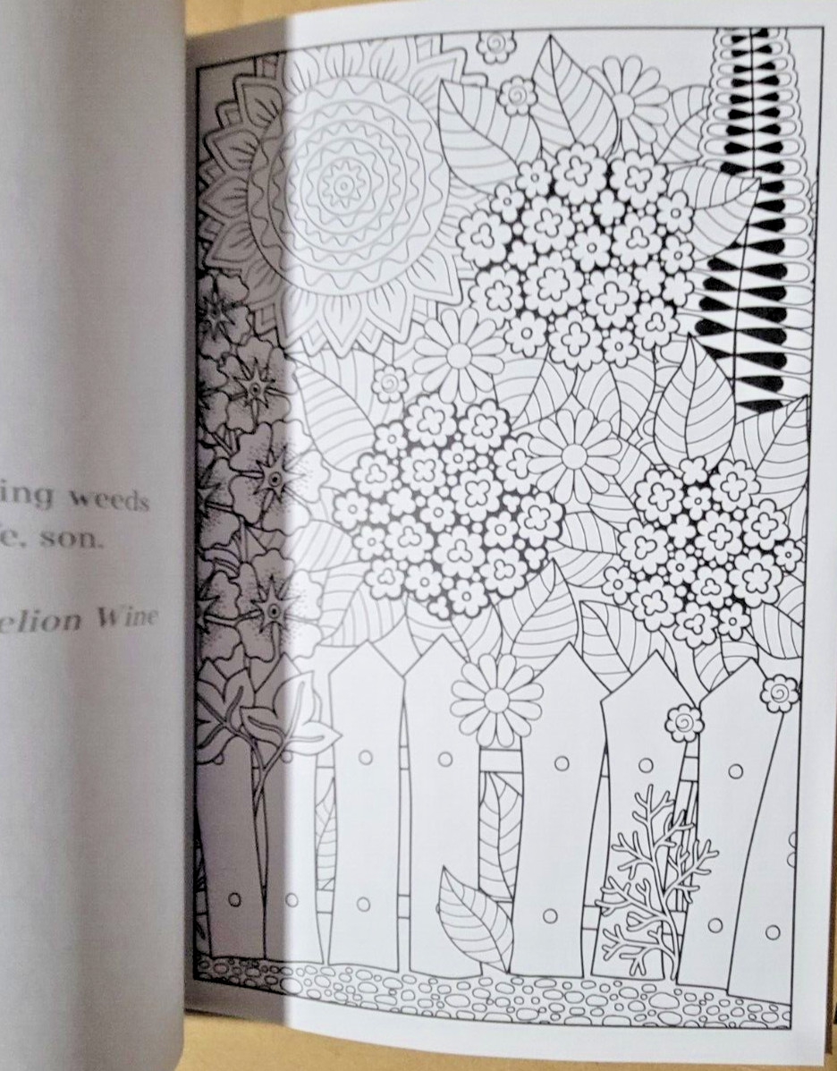 COLORFUL ESCAPES -A Bouquet of Color! Vol. 24 – Adult Coloring Book- 47 Pages
