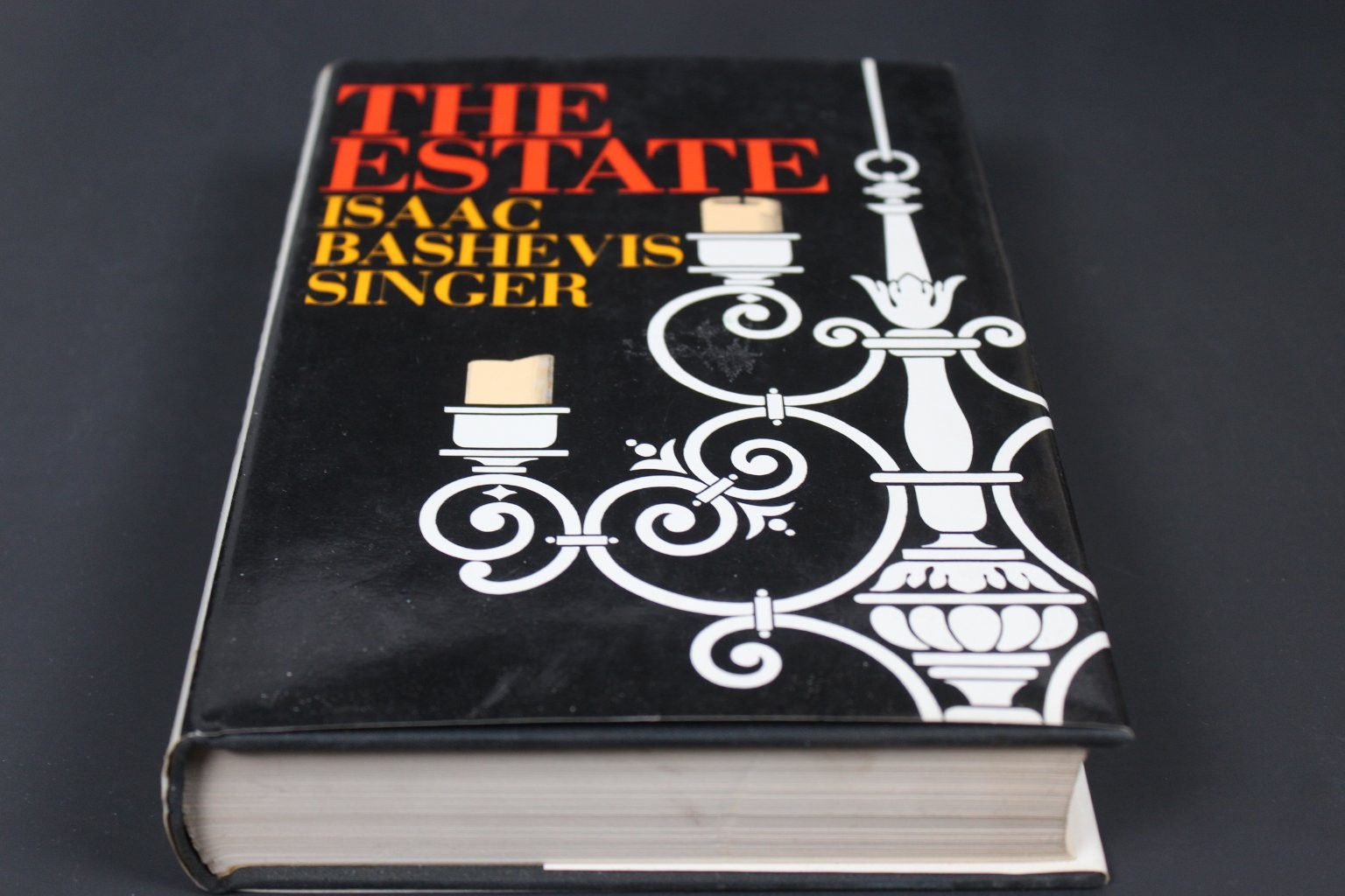 The Estate Isaac Bashevis Singer 1969 First Printing Hardcover Farrar Straus