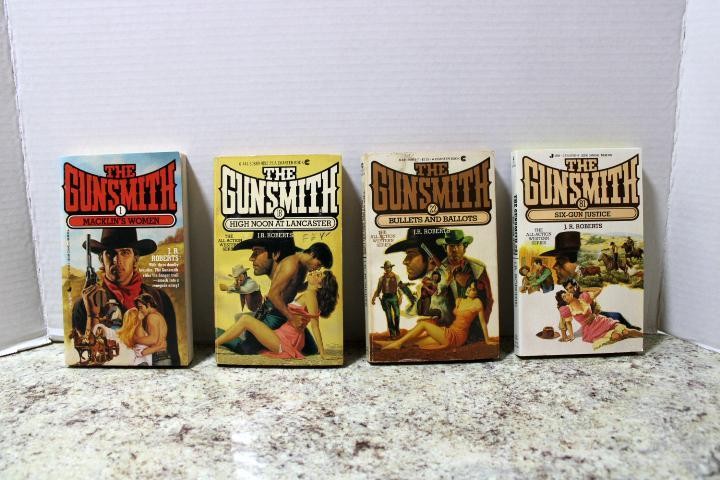 The Gunsmith Adult Western Romance Paperback Books by J R Roberts Lot of 21