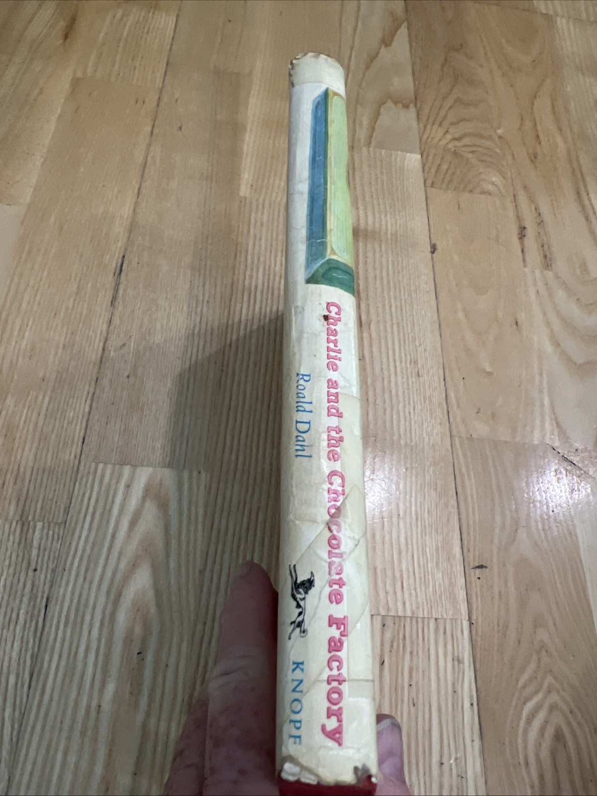 Charlie and The Chocolate Factory Roald Dahl 1st Ed. 2nd Print 1964 Red HC.