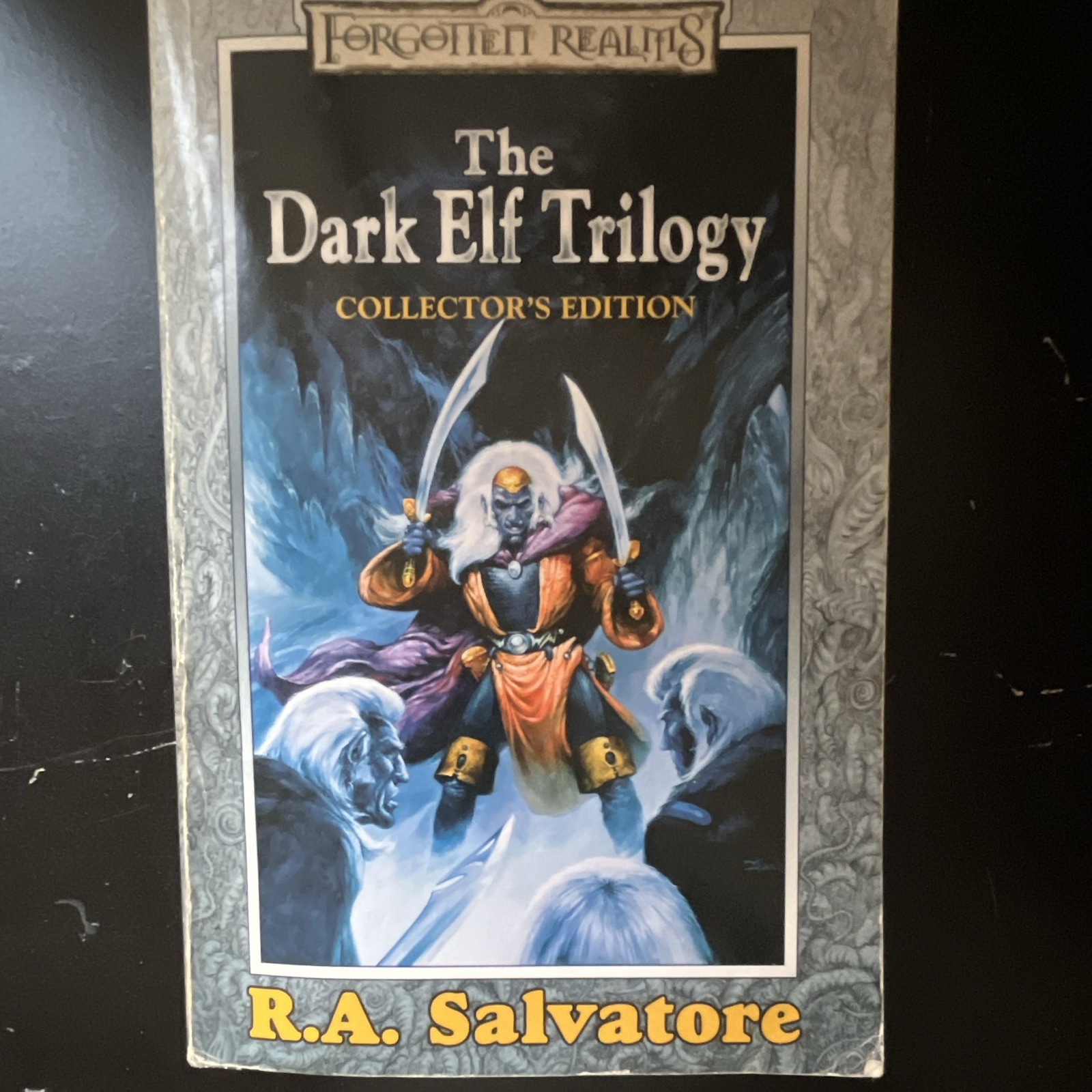 Forgotten Realms The Dark Elf Trilogy R.A. Salvatore Paperback Collector’s Ed