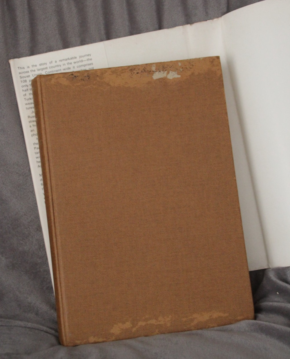Across The Russias by John Massey Stewart 1969 Hardcover Dust Jacket Signed 1st