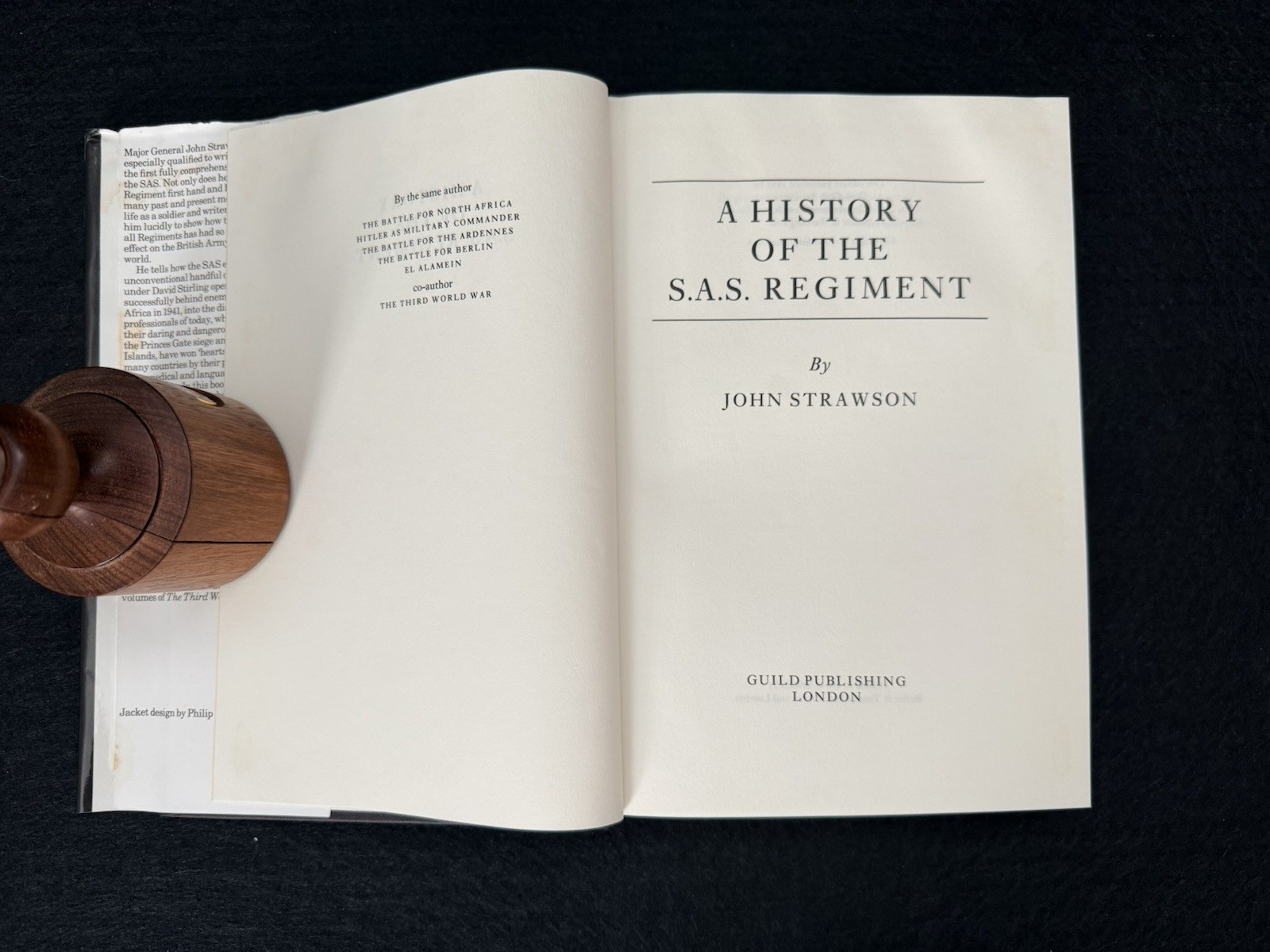 A History Of The SAS Regiment by Strawson John – Hard Cover – Military