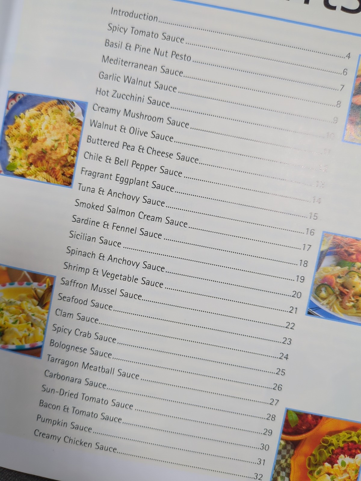 2003 Practical Pasta Sauces VTG Cookbook Published by P3, Parragon, UK 32 pages
