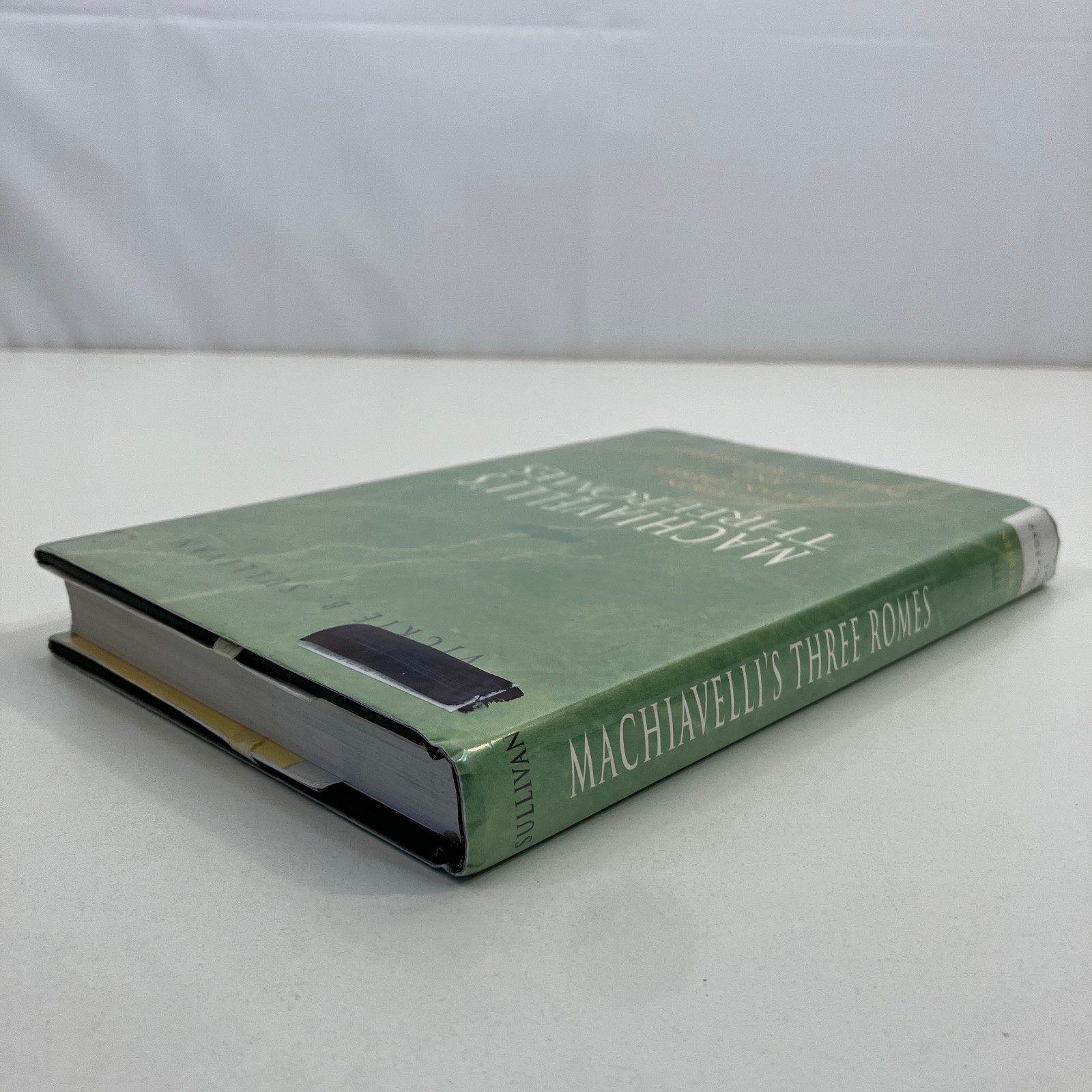 Machiavelli’s Three Romes HCDJ 1996 Ex-Library Vickie Sullivan Religion Liberty