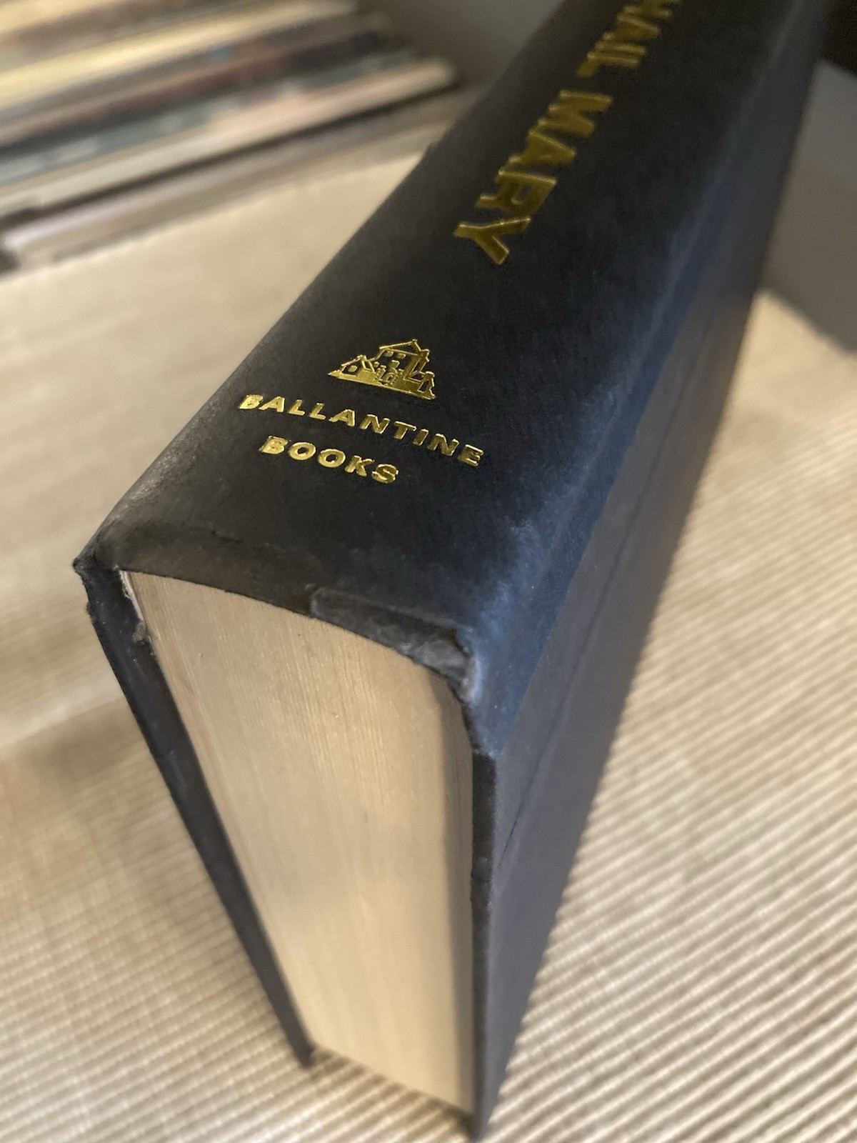 Project Hail Mary by Andy Weir – 1st Edition/1st Print Hardcover – Average Cond.
