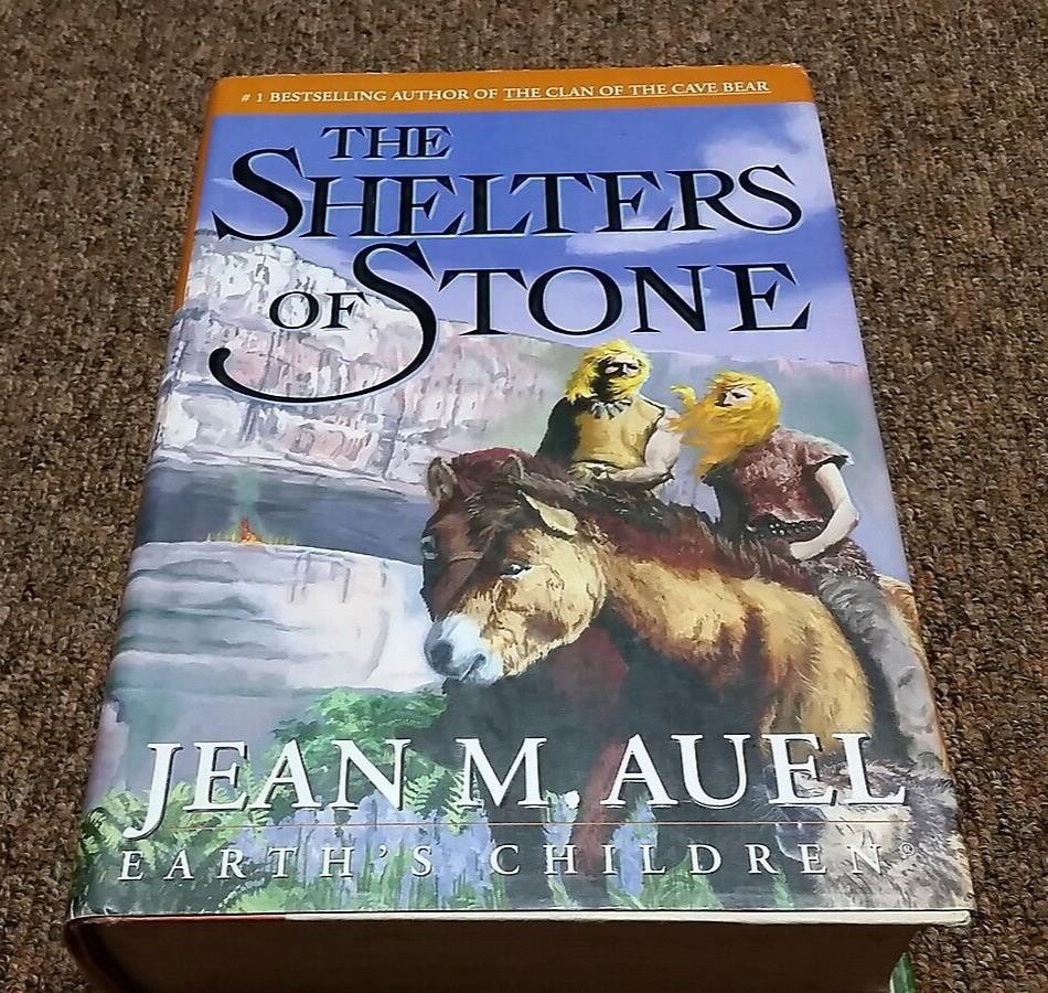 JEAN M. AUEL hardcover SER: EARTH’S CHILDREN, THE SHELTERS OF STONE 1st edition