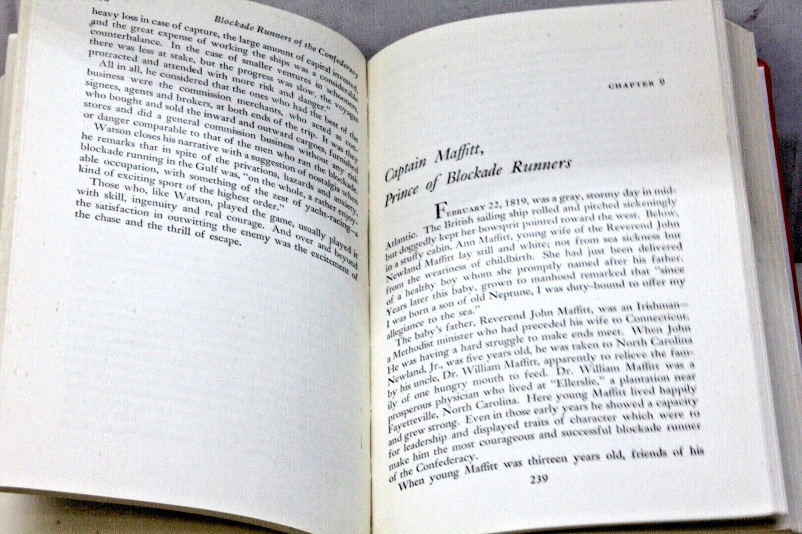 1958 Ed–Civil War BLOCKADE RUNNERS–Coast & Harbor Naval Battleships Rebound EXC+