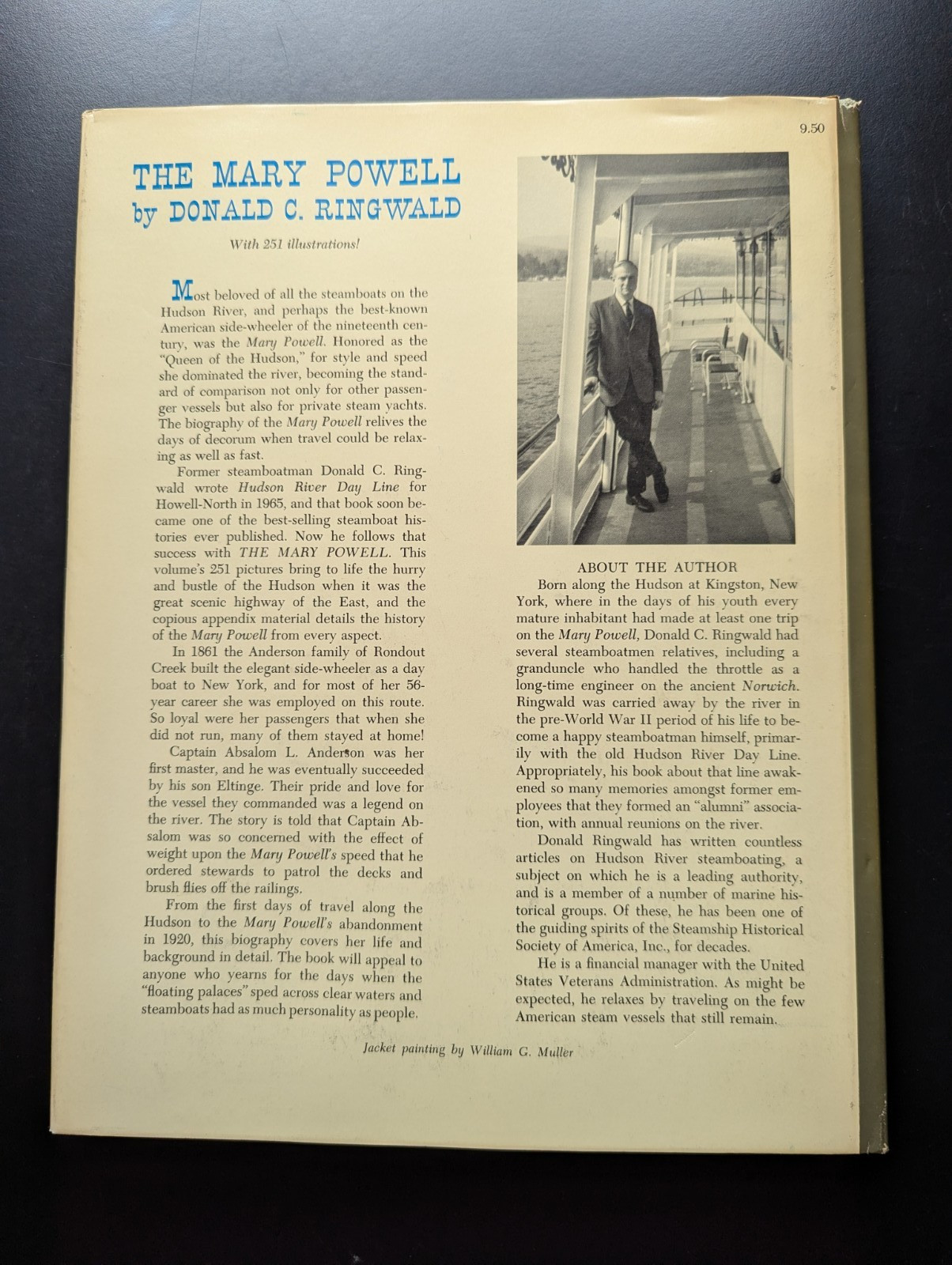 The Mary Powell Queen Of The Hudson Donald Ringwald Steamboat History