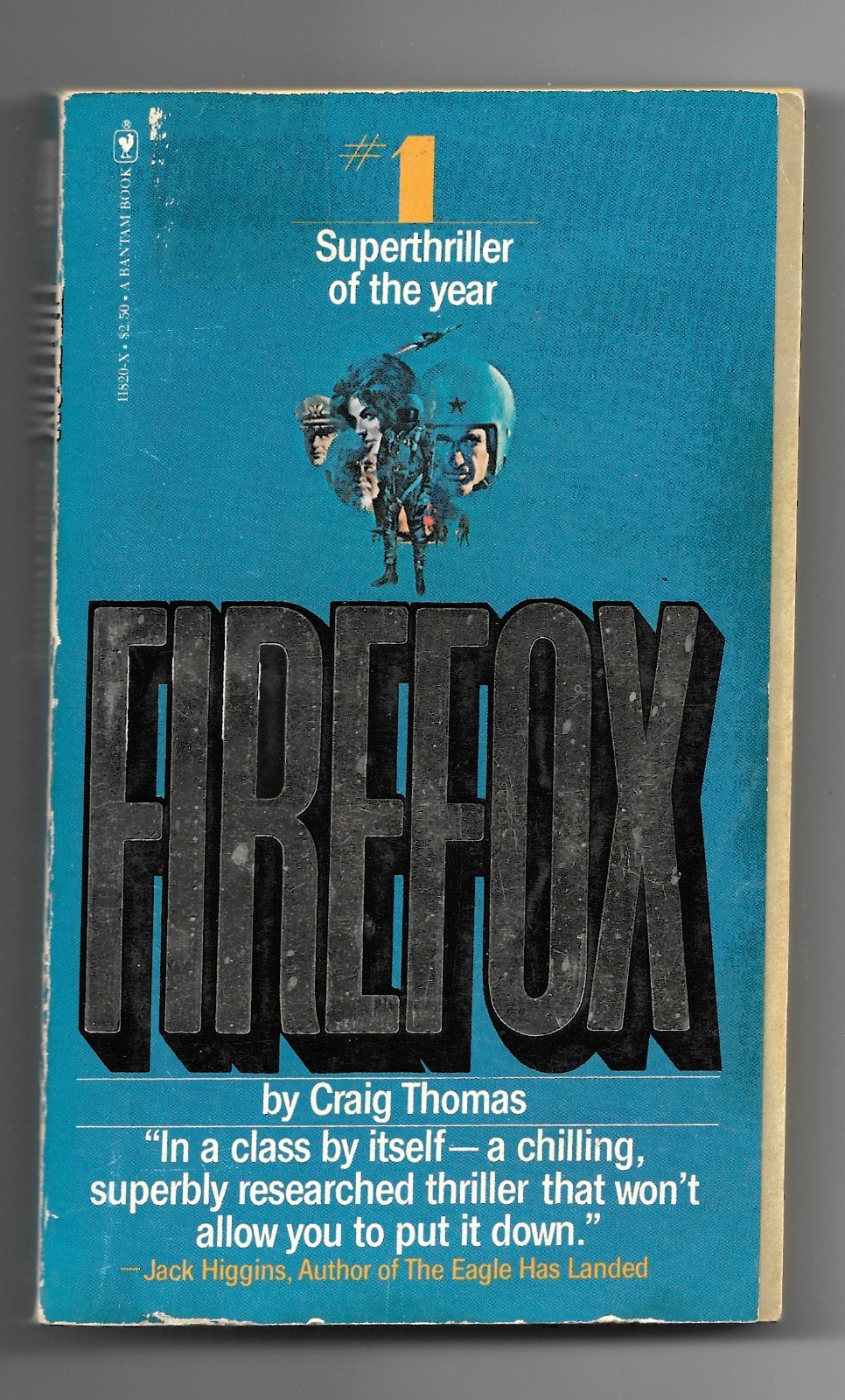 FIREFOX (1978) CRAIG THOMAS 1ST BANTAM EDITION PB