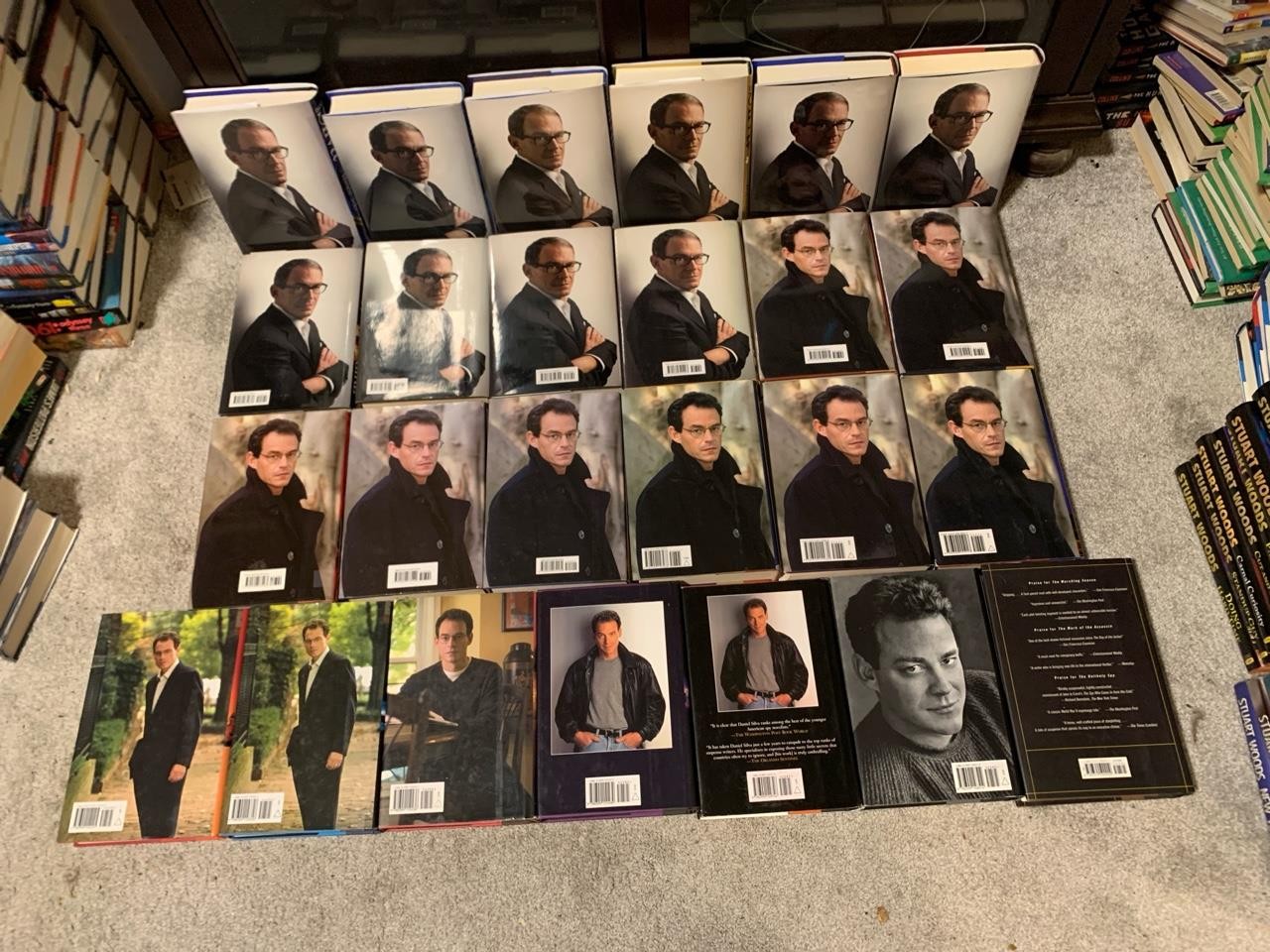 Lot 25 COMPLETE Gabriel Allon 1-25 Danial Silva The Kill Artist Hardcover