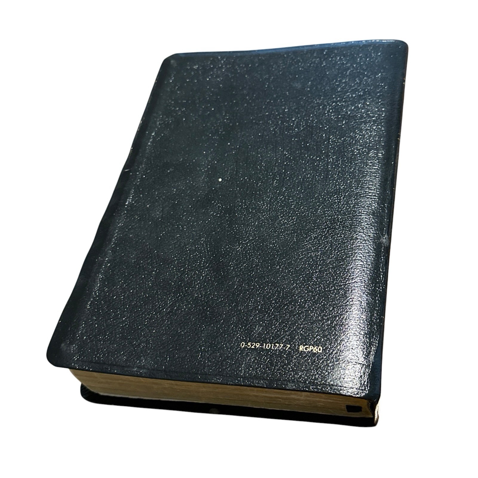 Holy Bible Black Genuine Leather KJV Giant Print Center Column Reference World