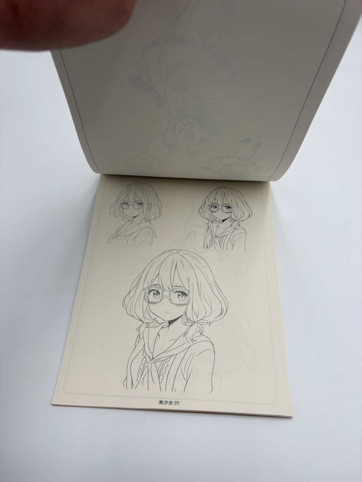 Anime Character Line Art Drawing Book for Beginners – 48 Pages-Never Used