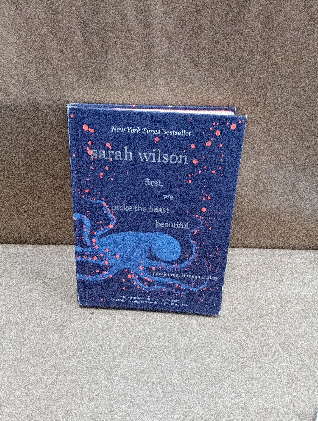 Sarah Wilson – First, We Make the Beast Beautiful Hardcover SEE DESCRIPTION