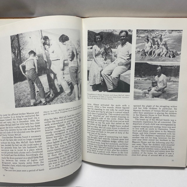 Abner McCall One Man’s Journey 1981 Baylor Hardcover 1st Ed Used