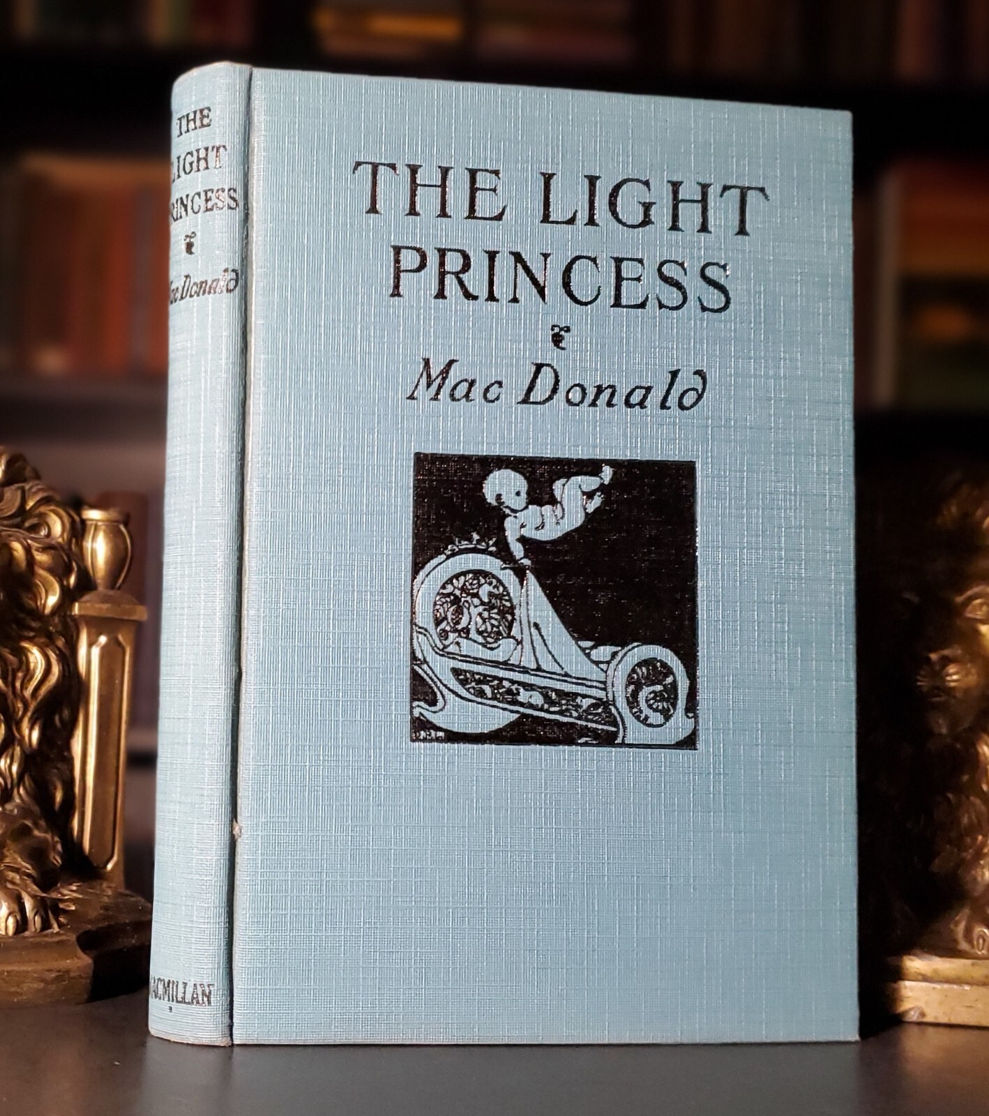 THE LIGHT PRINCESS George Macdonald 1927 *SIGNED* HC MacMillan co Illustrated