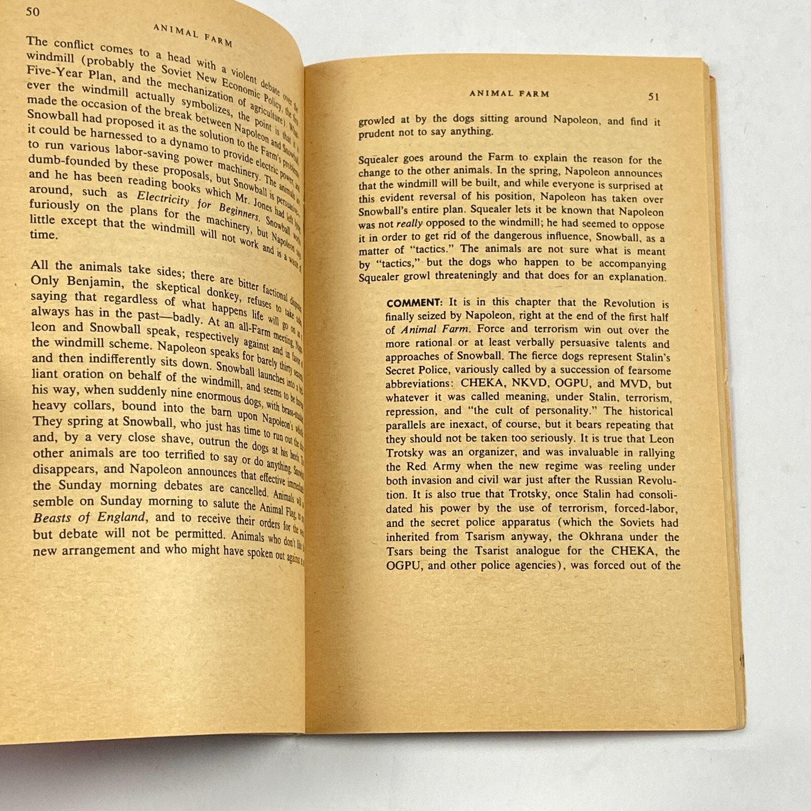 Animal Farm by George Orwell 1965 Monarch Notes Booklet #00718 Vintage