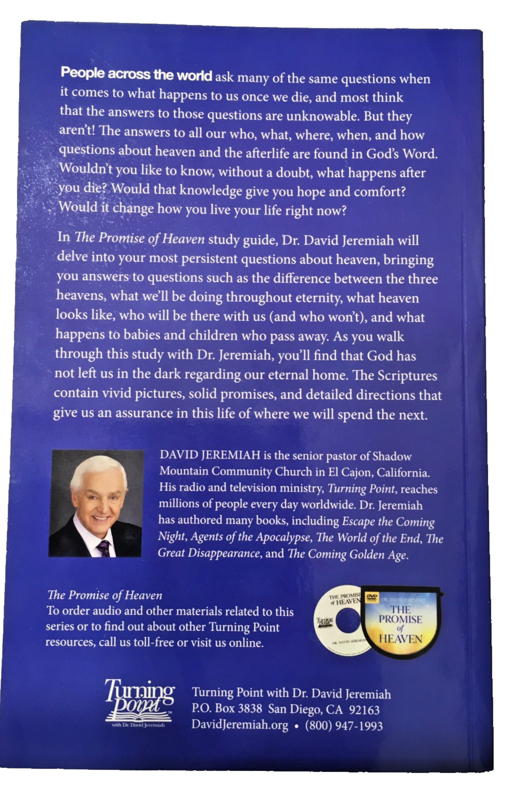 The Promise of Heaven by David Jeremiah 2025 STUDY GUIDE PB