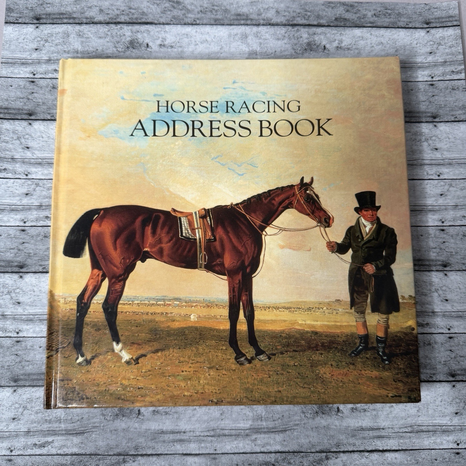 Horse Racing Address Book Equestrian Art Famous Thoroughbred Horses UK Hardback