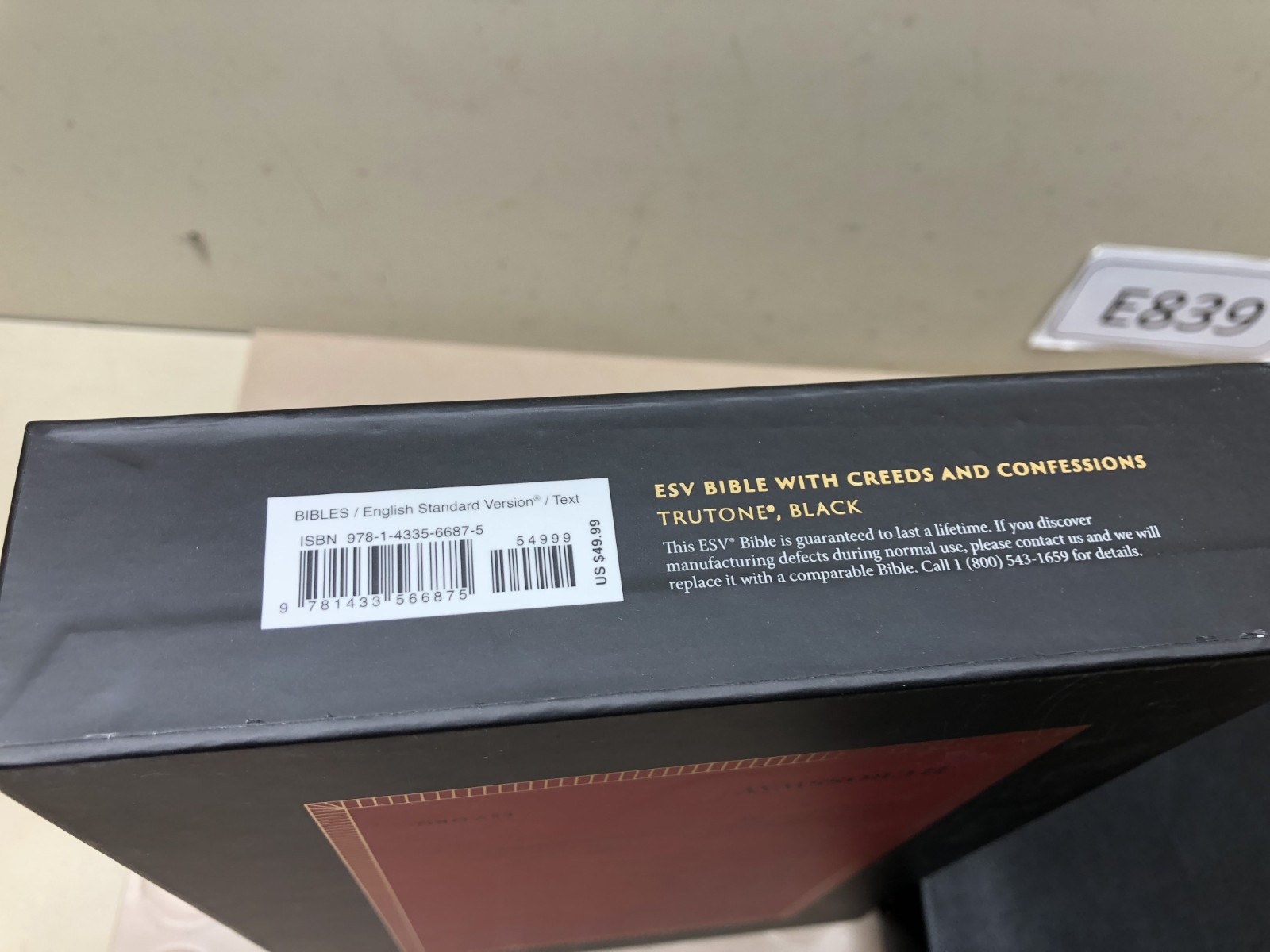 ESV Bible with Creeds and Confessions (Read Description)