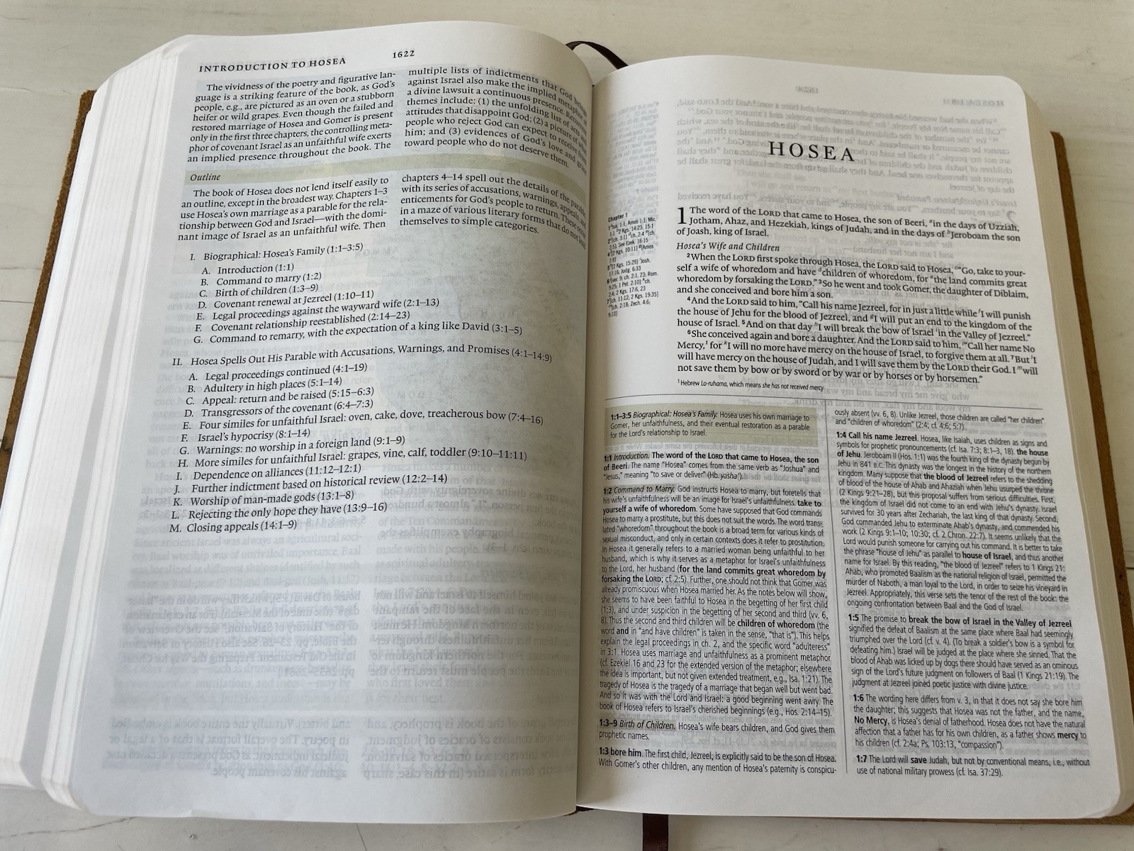 ESV Study Bible Personal Size Natural Brown Leather Out Of Print