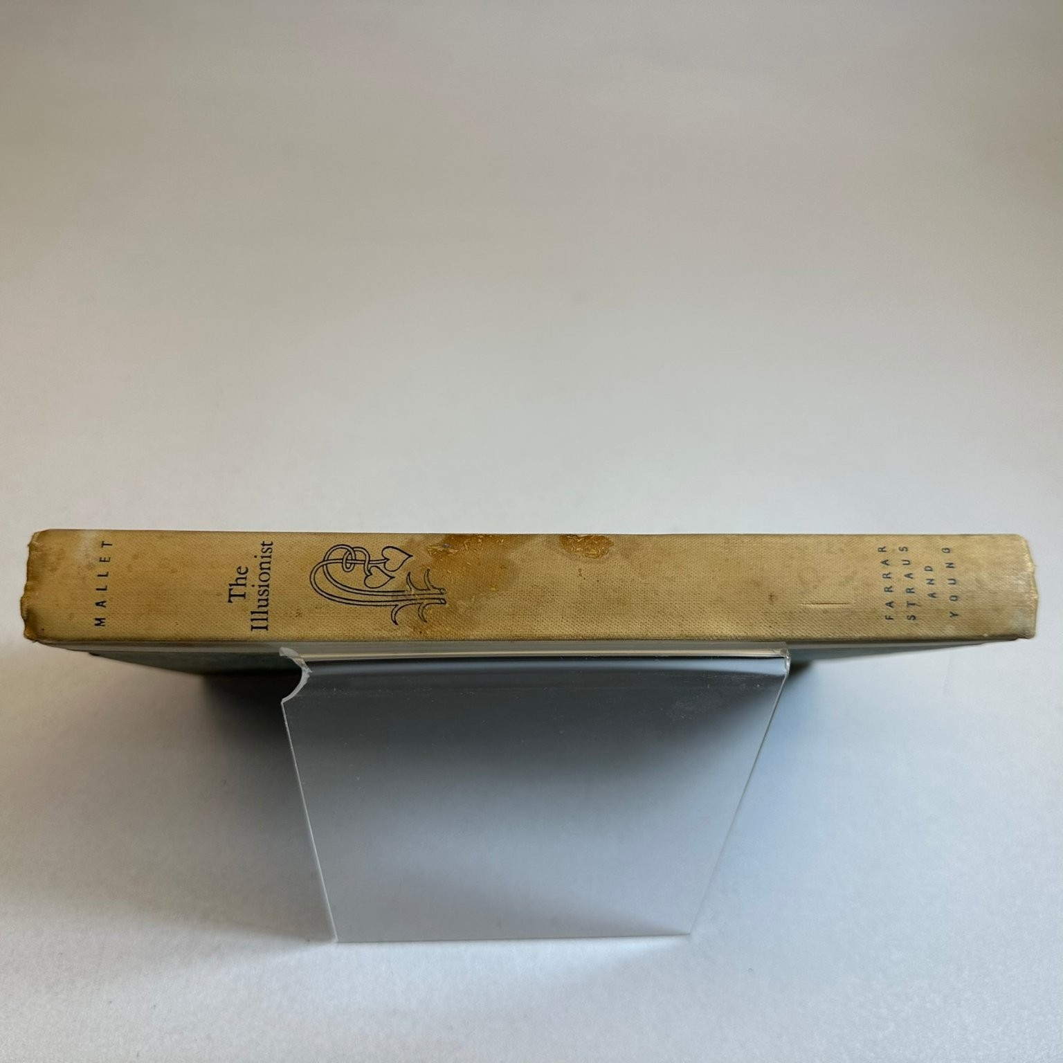 The Illusionist Françoise Mallet 1952 First US Edition Farrar Straus Young