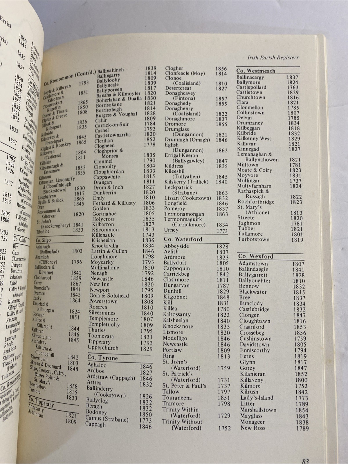 Handbook Of Irish Genealogy 6th Edition PB 1984 Trace Your Ancestors in Ireland
