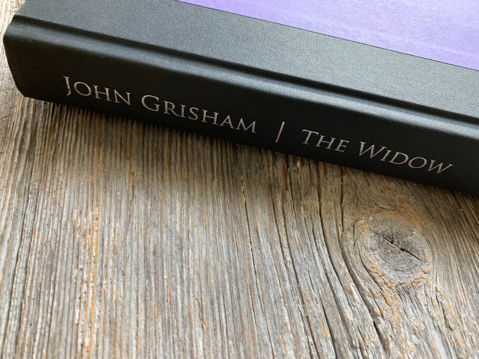 SIGNED – THE WIDOW by John Grisham (2025, Hardcover)-1st ed.