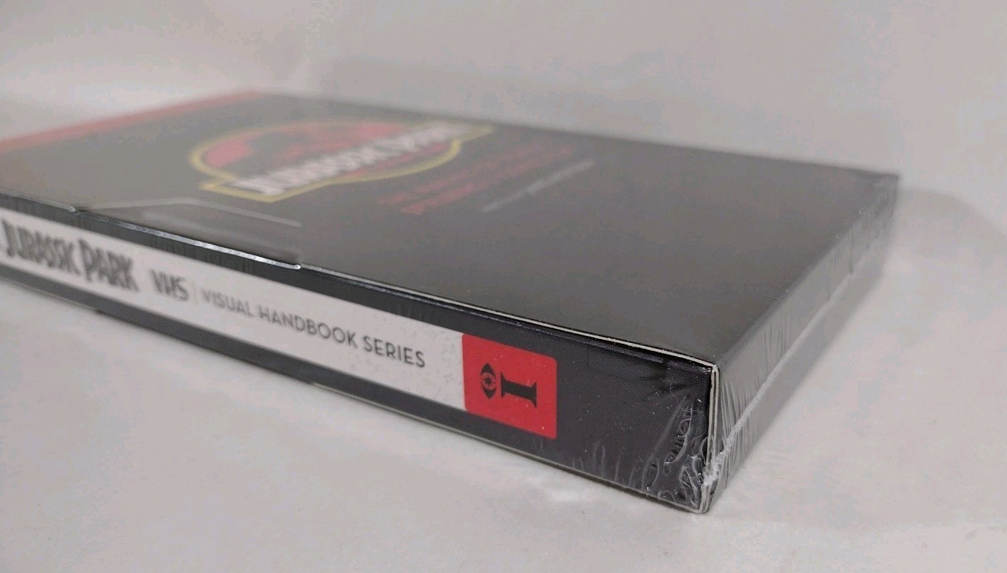 Jurassic Park: VHS (2026) James Mottram Visual Handbook Series HC New Sealed