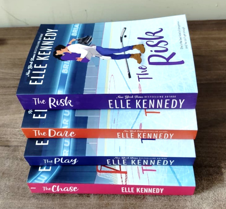 Briar U Series Books (1 – 4) Collection Set by Elle Kennedy NEW COVER