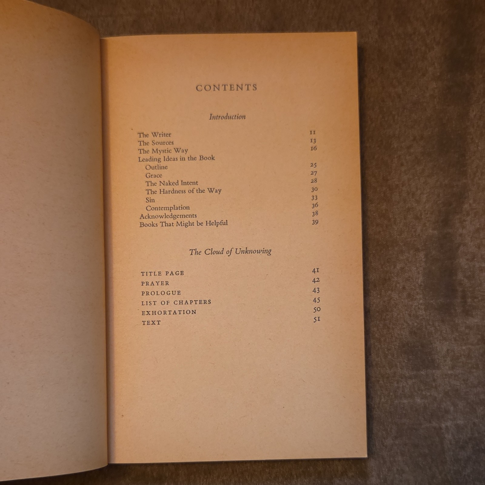 Penguin Classics the cloud of unknowing translated clifton wolters pb 1961