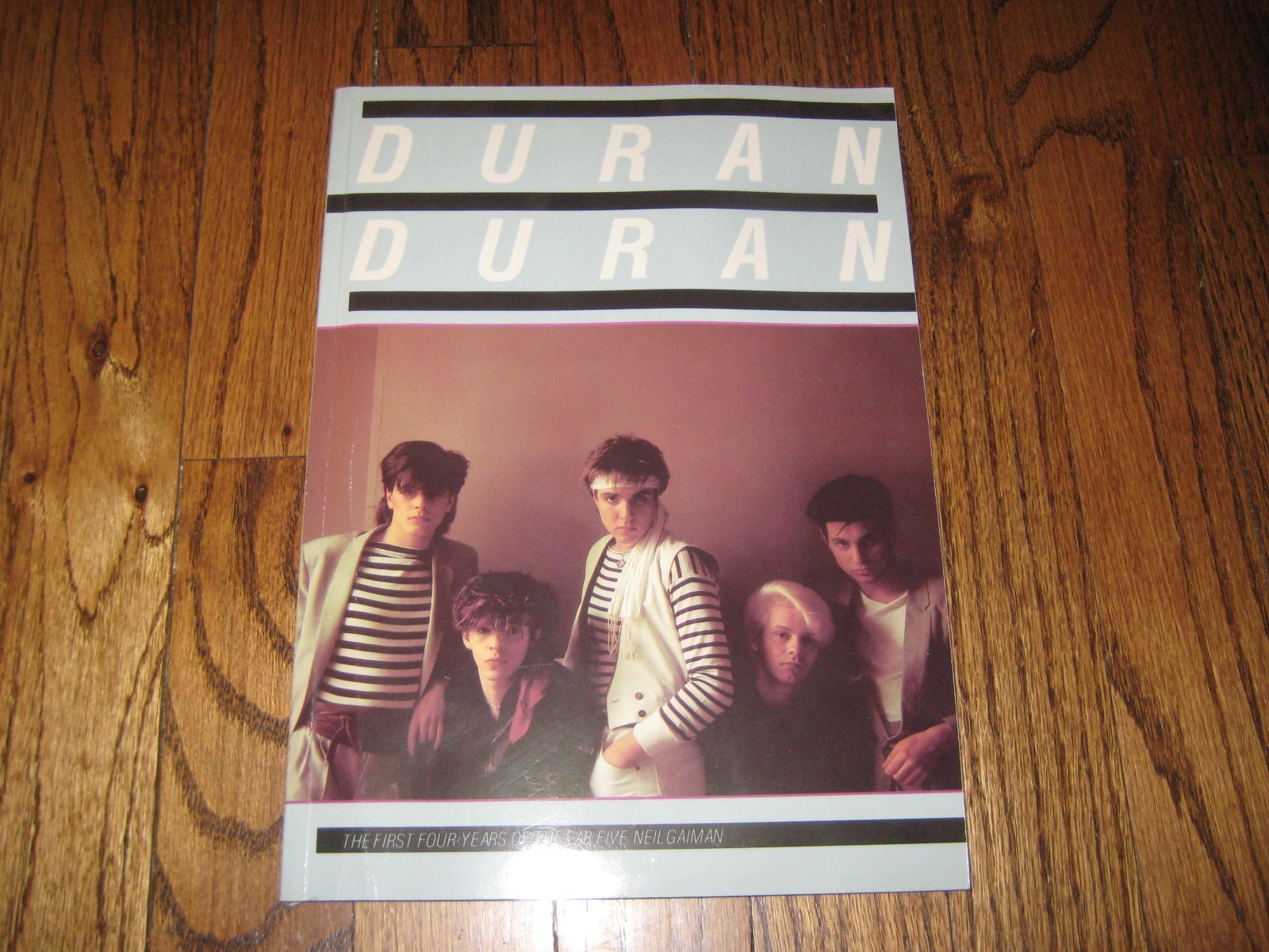 Duran Duran Book The First Four Years of the Fab Five Neil Gaiman 125 pages.