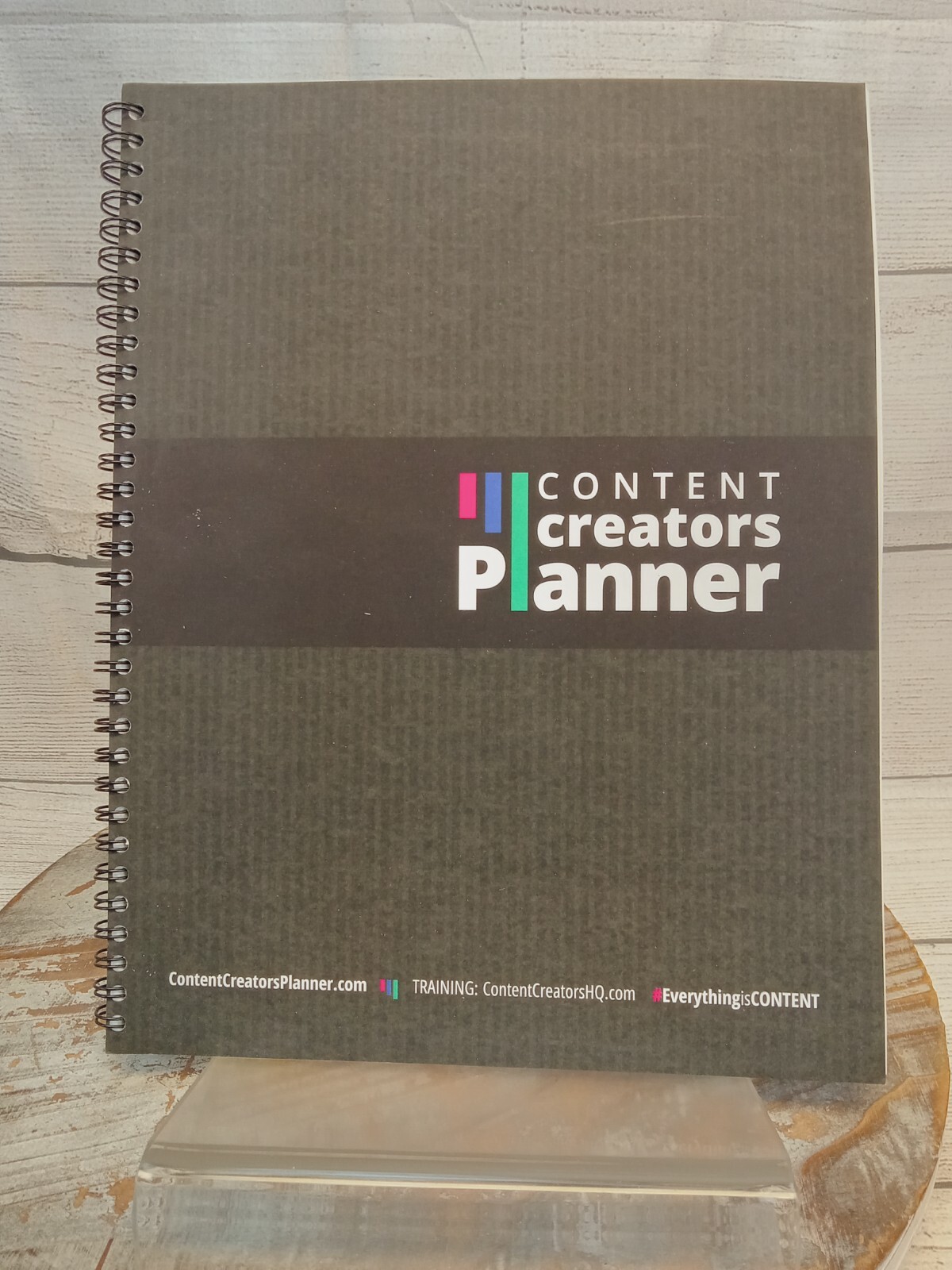 Content Creators Planner (Classic Printed Version) 104 Pages, Wire Binding