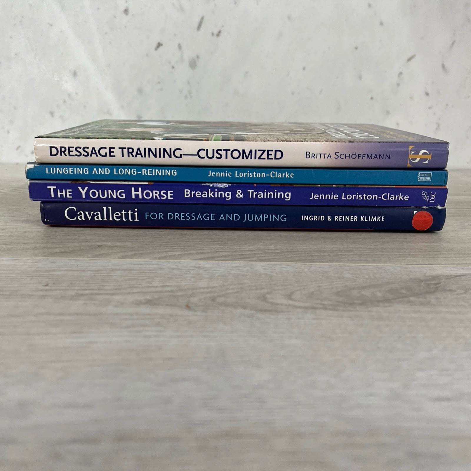 Horse Equestrian Training Lot Of 4 Breaking, Long Reining & Dressing