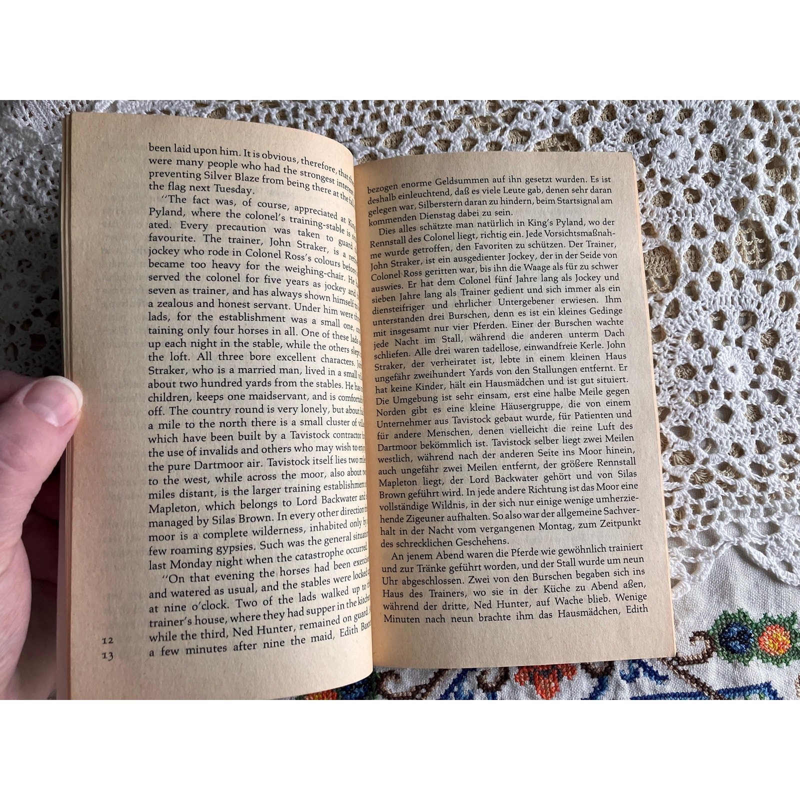 1982 Silver Blaze & Other Sherlock Holmes Stories, Arthur Conan Doyle German